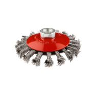 Metalinis šepetys 100mm x M14, nerūdijanti viela
