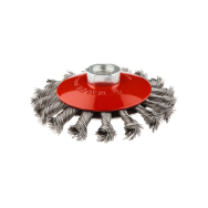 Metalinis šepetys 115mm x M14, nerūdijanti viela