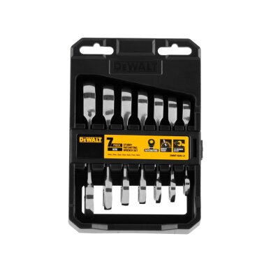 Mechanikų įrankių rinkinys 7 vnt., DeWalt DWMT19261-0 Mechanikų įrankių rinkinys 7 vnt., DeWalt DWMT19261-0
