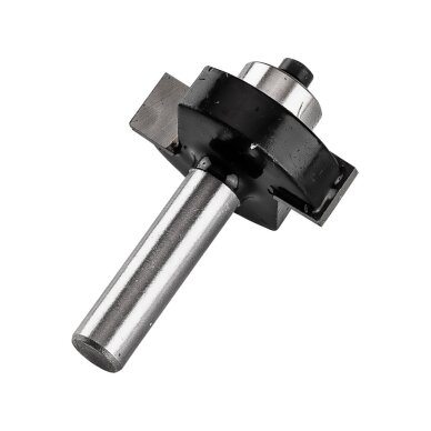 Medienos freza pjaustytuvas su guoliu, dekoratyvinė, widia, 32 x 10 mm, kotas 8 mm 2