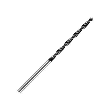 Medienos grąžto rinkinys: 4, 5, 6, 7, 8, 10, 12 x 300 mm, 7 vnt 5
