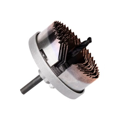 Medienos skylių pjaustyklės 26–63 mm, H 25 mm, sukietėti dantys, 7 vnt 3 Medienos skylių pjaustyklės 26–63 mm, H 25 mm, sukietėti dantys, 7 vnt 3