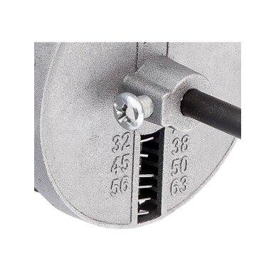 Medienos skylių pjaustyklės 26–63 mm, H 50 mm, nustatytas 7 vnt. 6