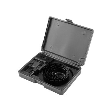 Medinių skylių pjaustyklės su adapteriu 51–102 mm, 8 dalių rinkinys