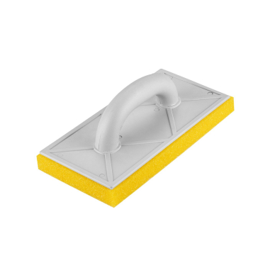 Mentelė su šiurkščia kempine 25 mm, 280 x 140 mm, plastikine rankena