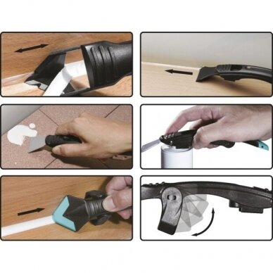 Mentelės silikonui ir gramdiklių rinkinys | 7 vnt. (85209) 1 Mentelės silikonui ir gramdiklių rinkinys | 7 vnt. (85209) 1