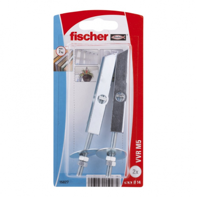 Metalinis laikiklis ertmėse VVR M5, 2 vnt. Metalinis laikiklis ertmėse VVR M5, 2 vnt.