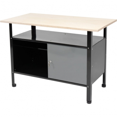 Stalas įrankių dirbtuvėms Vorel, 1160 x 600 mm Stalas įrankių dirbtuvėms Vorel, 1160 x 600 mm