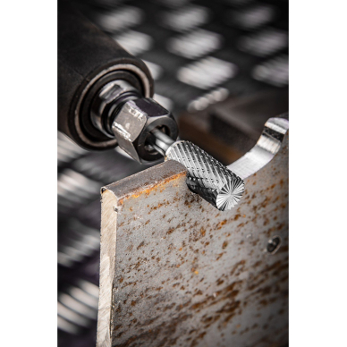 Metalo freza HM, type A (cylindrical), 12 x 25 mm, shank 6 x 45 mm 1