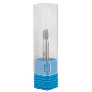 Metalo freza HM, type E (oval), 6 x 10 mm, shank 6 x 45 mm 4