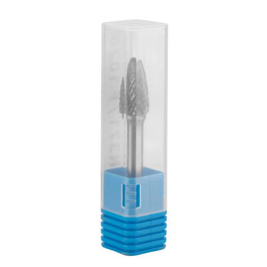 Metalo freza HM, type F (ogival rounded), 10 x 20 mm, shank 6 x 45 mm 4