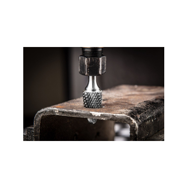 Metalo freza HM, type F (ogival rounded), 12 x 25 mm, shank 6 x 45 mm 2