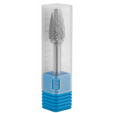 Metalo freza HM, type F (ogival rounded), 12 x 25 mm, shank 6 x 45 mm 4