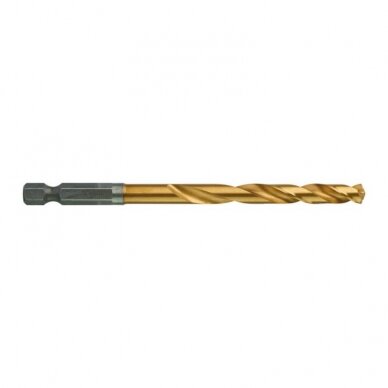 Metalo grąžtas MILWAUKEE Shockwave HSS-G TIN Ø 8,0 mm 9
