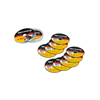 Metalo pj. diskas, 115x1x22.2 mm Graphite 10vnt. 1