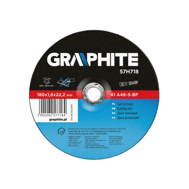 Metalo pjovimo diskas 180 x 1,6 x 22 mm