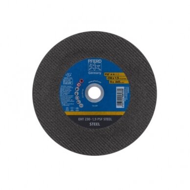 Metalo pjovimo diskas PFERD EHT 230x1,9mm A46 P PSF 1 Metalo pjovimo diskas PFERD EHT 230x1,9mm A46 P PSF 1