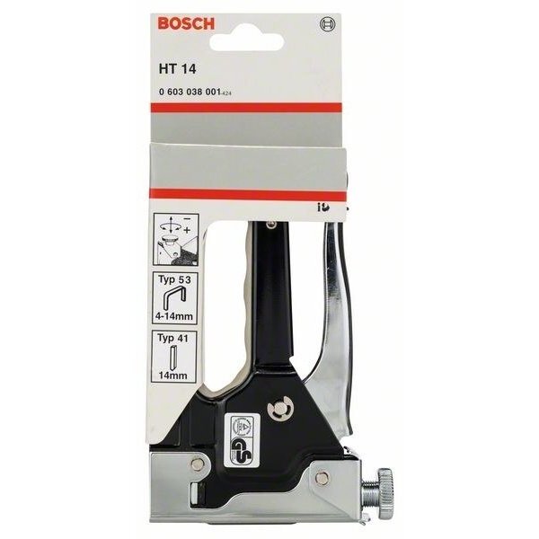 Mechaninis apkabėlių plaktukas Bosch HT 14 1
