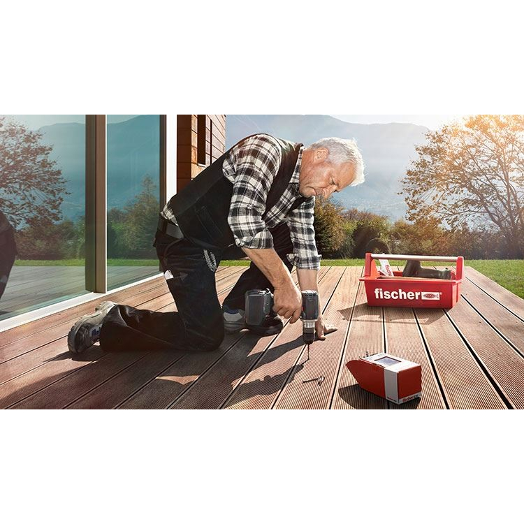 Medsraigčiai terasoms FTS-ST 5 x 80 A2, 100 vnt. 2 Medsraigčiai terasoms FTS-ST 5 x 80 A2, 100 vnt. 2