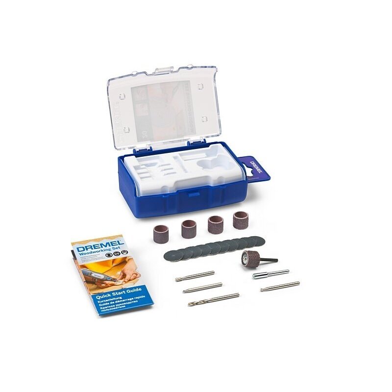 Medienos apdirb. komplektas Dremel 681, 20 vnt., 2615C681JA Medienos apdirb. komplektas Dremel 681, 20 vnt., 2615C681JA