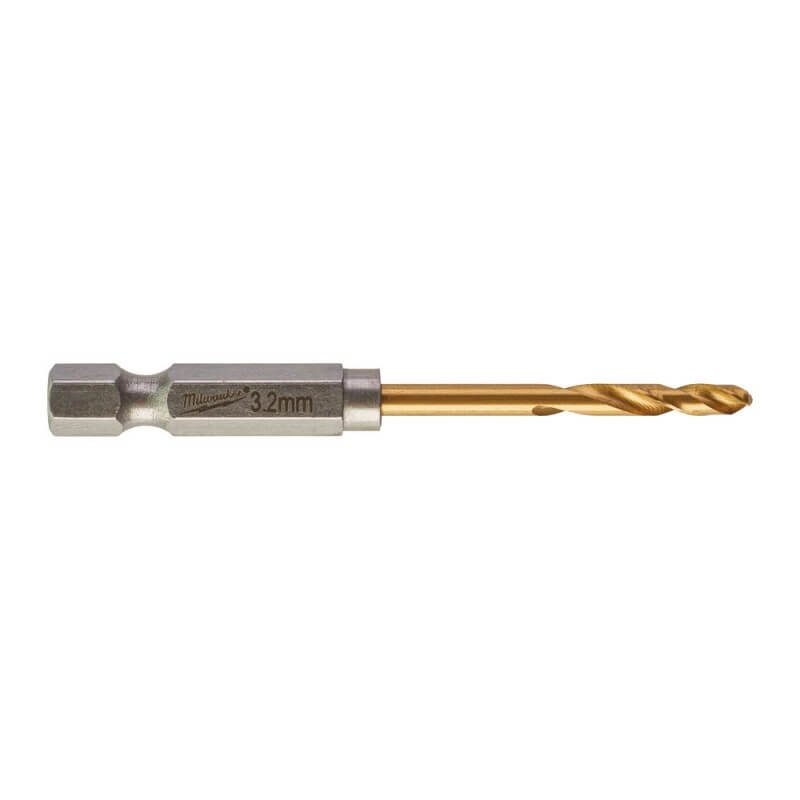Metalo grąžtai MILWAUKEE Shockwave HSS-G TIN, 2vnt. 3,5 mm 3