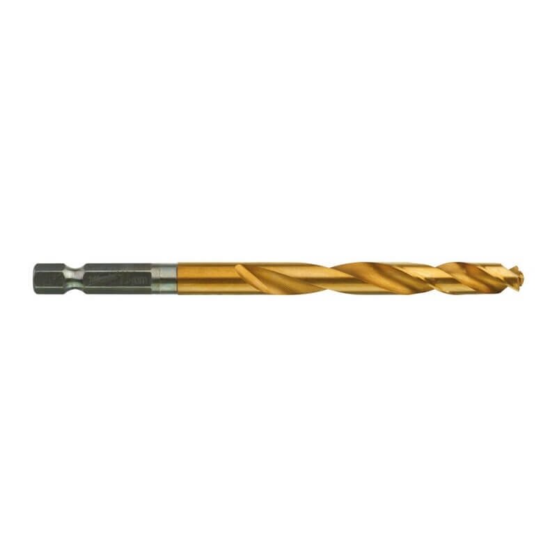 Metalo grąžtas MILWAUKEE Shockwave HSS-G TIN Ø 4,5 mm 8 Metalo grąžtas MILWAUKEE Shockwave HSS-G TIN Ø 4,5 mm 8