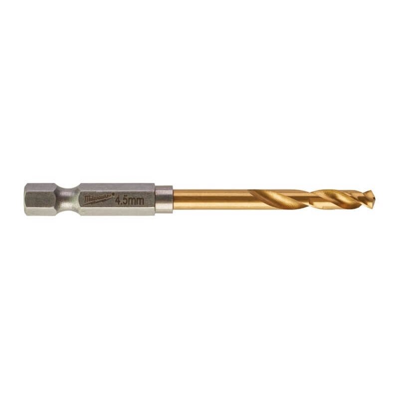 Metalo grąžtas MILWAUKEE Shockwave HSS-G TIN Ø 8,0 mm 1 Metalo grąžtas MILWAUKEE Shockwave HSS-G TIN Ø 8,0 mm 1