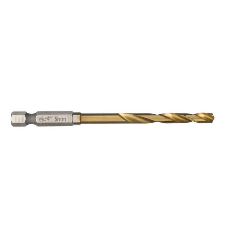 Metalo grąžtas MILWAUKEE Shockwave HSS-G TIN Ø 8,0 mm 3 Metalo grąžtas MILWAUKEE Shockwave HSS-G TIN Ø 8,0 mm 3