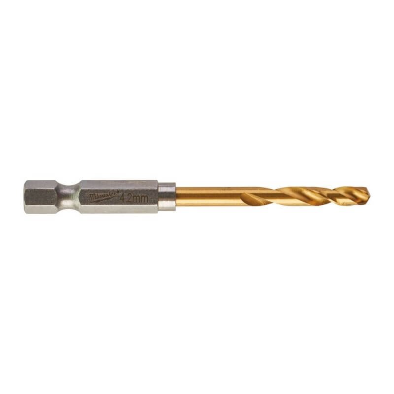 Metalo grąžtas MILWAUKEE Shockwave HSS-G TIN Ø 8,0 mm Metalo grąžtas MILWAUKEE Shockwave HSS-G TIN Ø 8,0 mm