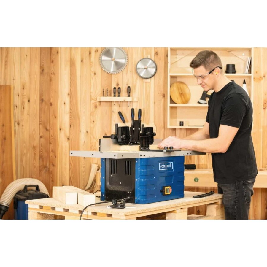 Medienos frezavimo staklės HF60, Scheppach 2