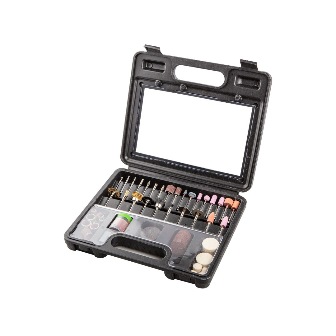 Mini grąžto priedų rinkinys, 100 vnt.