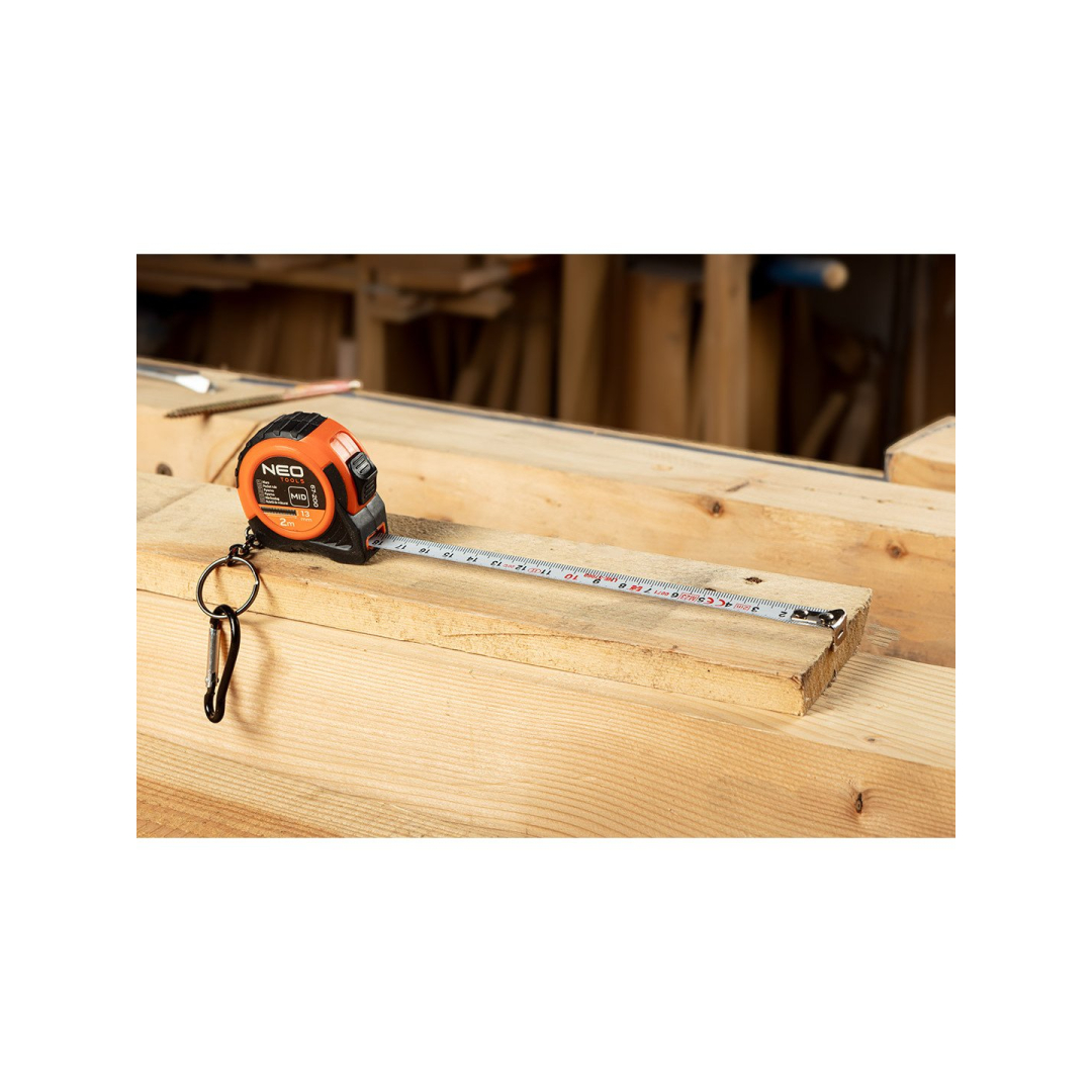 Mini raktų pakabuko juostos matmenys 2 m x 13 mm, kartotiniai 24 vnt. 4