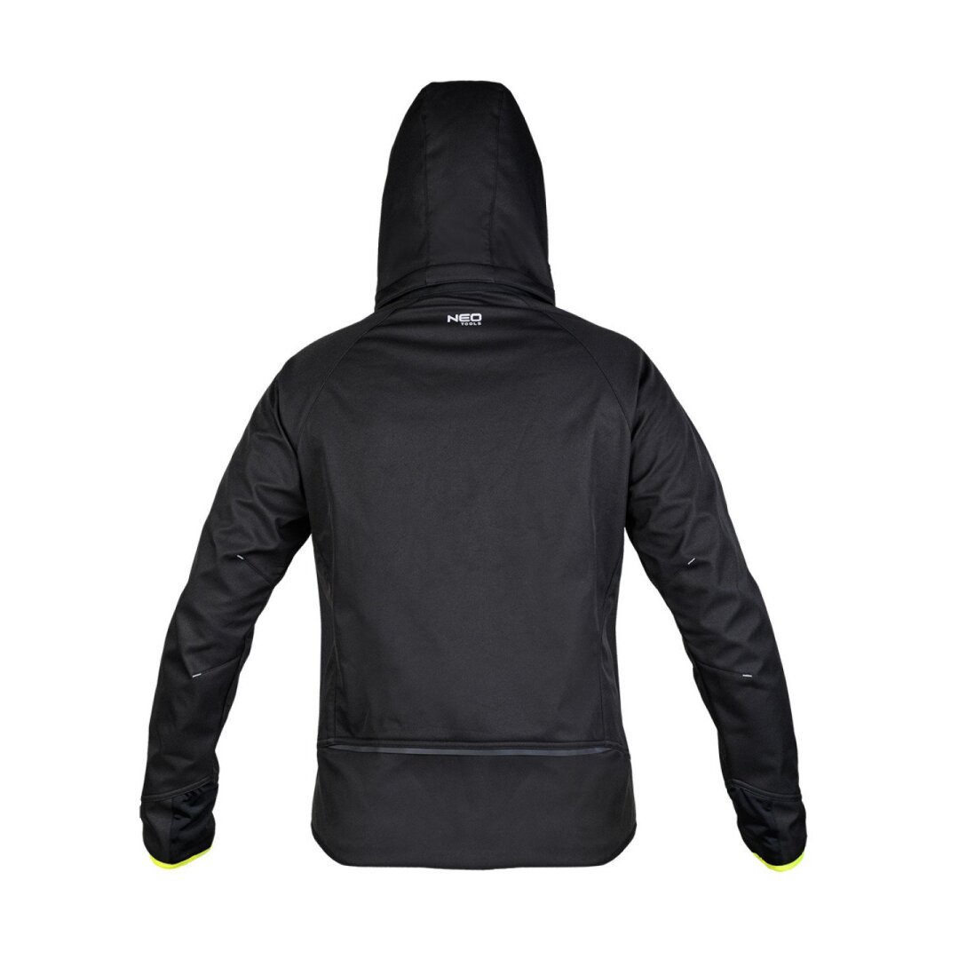 „Mix&Match“ softshell striukė, juoda ir geltona, dydis S 8