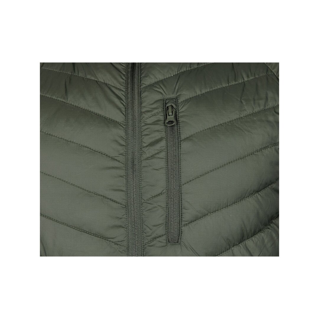 „Mix&Match“ striukė, dygsniuota, pūkinė, lengva, alyvuogių juodos spalvos, dydis M 5