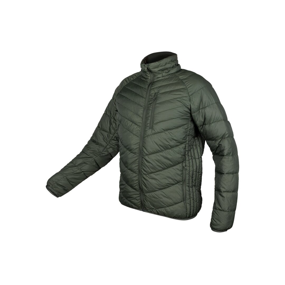 „Mix&Match“ striukė, dygsniuota, pūkinė, lengva, alyvuogių juodos spalvos, dydis XXXL 2