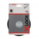 Minkštas diskinis pagrindas Bosch X-LOCK, 125mm, 2608601714