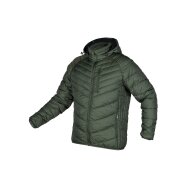 „Mix&Match“ striukė, dygsniuota, pūkinė, lengva, alyvuogių juodos spalvos, dydis XL