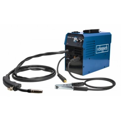 MIG suvirinimo aparatas WSE4000 Multi (3-in-1) + priedai, Scheppach 1