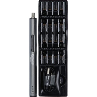 Mini akumuliatorinis atsuktuvas KS TOOLS 1 Mini akumuliatorinis atsuktuvas KS TOOLS 1