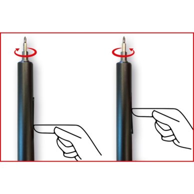 Mini akumuliatorinis atsuktuvas KS TOOLS 3