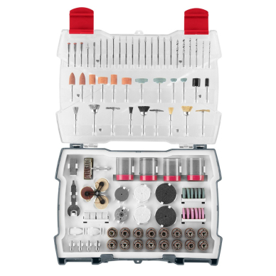 Mini gręžtuvo priedų rinkinys 286 vnt. 1