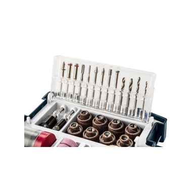 Mini gręžtuvo priedų rinkinys 99 vnt. 4