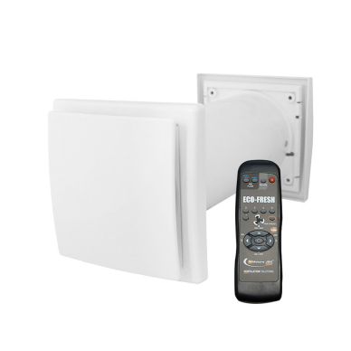 Mini rekuperatorius ECO-FRESH 01 LUX (su pašildymo funkcija) Mini rekuperatorius ECO-FRESH 01 LUX (su pašildymo funkcija)