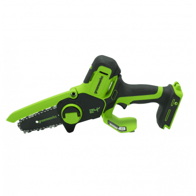 Akumuliatorinis genėjimo pjūklas Greenworks G24MCS10, 24 V, (tik įrankis) 2 Akumuliatorinis genėjimo pjūklas Greenworks G24MCS10, 24 V, (tik įrankis) 2