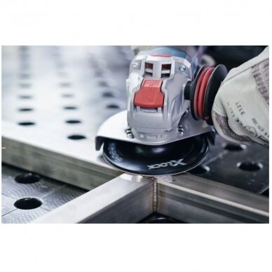 Minkštas diskinis pagrindas Bosch X-LOCK, 125mm, 2608601714 3 Minkštas diskinis pagrindas Bosch X-LOCK, 125mm, 2608601714 3