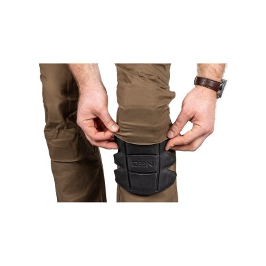 „Mix&Match“ darbo kelnės, Rudos, dydis XS 6