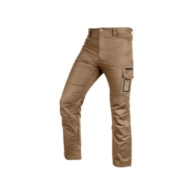 „Mix&Match“ darbo kelnės, Rudos, dydis XXL