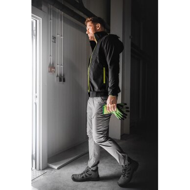 „Mix&Match“ softshell striukė, juoda ir geltona, dydis L 1