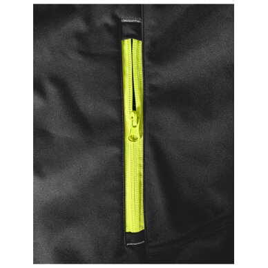 „Mix&Match“ softshell striukė, juoda ir geltona, dydis S 6