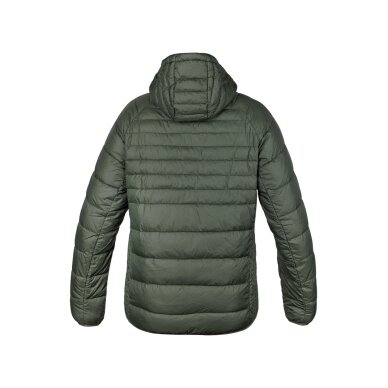 „Mix&Match“ striukė, dygsniuota, pūkinė, lengva, alyvuogių juodos spalvos, dydis XL 1
